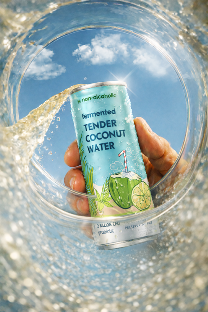 SPARKLING ELANEER • FERMENTED COCONUT WATER