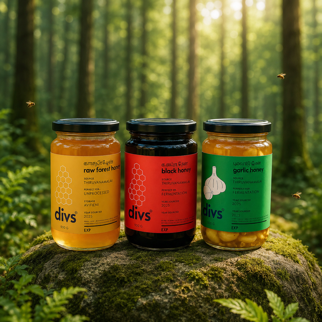 RAW FOREST HONEY
