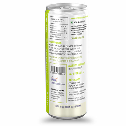 LEMON LIME KOMBUCHA