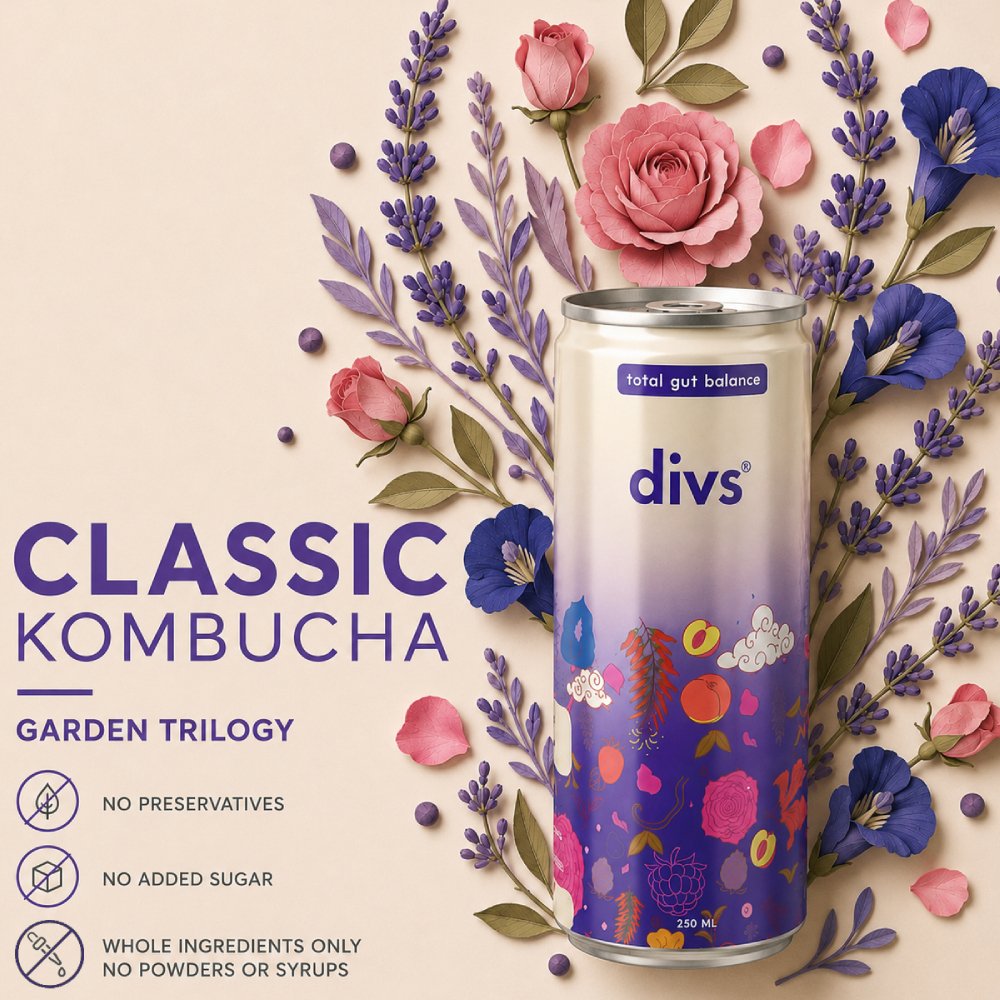 Classic Kombucha garden trilogy