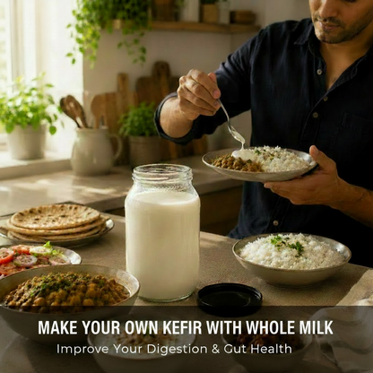 MILK KEFIR GRAINS